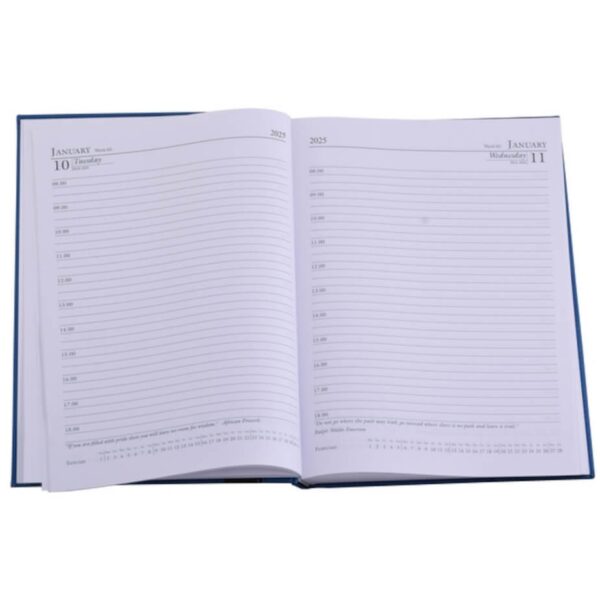A4 Satin Diary