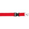 Woven Lanyard With Plastic Buckle