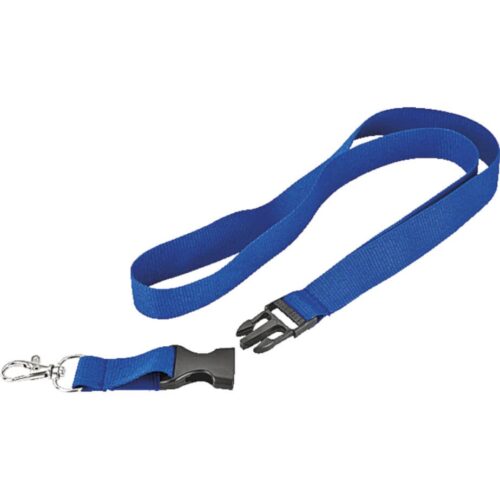 Woven Lanyard With Plastic Buckle
