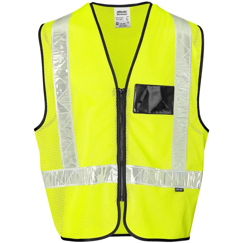 Airport Hi-Viz Reflective Full Zip Vest – Jibby Branding