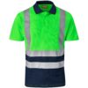 2025/11/ALT-1402-L_1024X1024.jpg Surveyor Two-Tone Hi-Viz Reflective Golf Shirt
