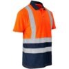 2025/11/ALT-1402-O-GHSI_1024X1024.jpg Surveyor Two-Tone Hi-Viz Reflective Golf Shirt