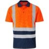 2025/11/ALT-1402-O_1024X1024.jpg Surveyor Two-Tone Hi-Viz Reflective Golf Shirt