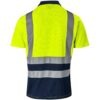 2025/11/ALT-1402-Y-GHBK_1024X1024.jpg Surveyor Two-Tone Hi-Viz Reflective Golf Shirt