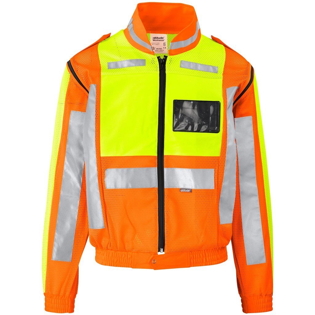 Metro Two-Tone Hi-Viz Reflective Zip-Off Jacket – Jibby Branding